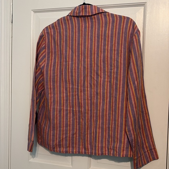 Flax women’s button up top - size petite (see measurement) - linen - Picture 5 of 5